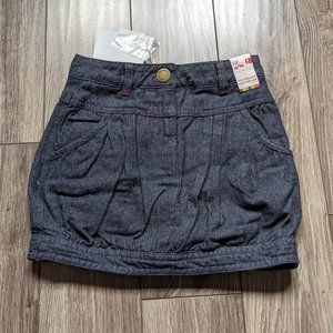 [KIDS 2/$40] NWT Toddler Girl (4T) - DPAM Herringbone Bubble Skirt